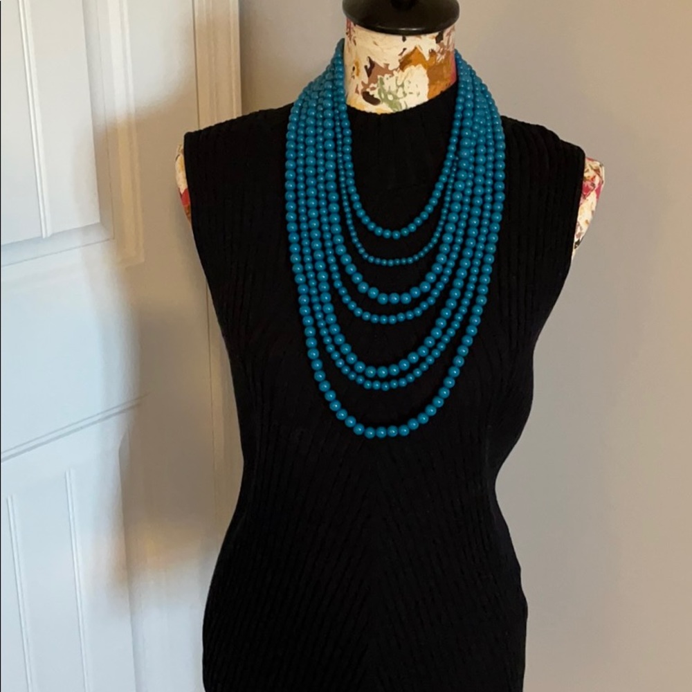 BAUBLEBAR TURQUOISE PEARL NECKLACE